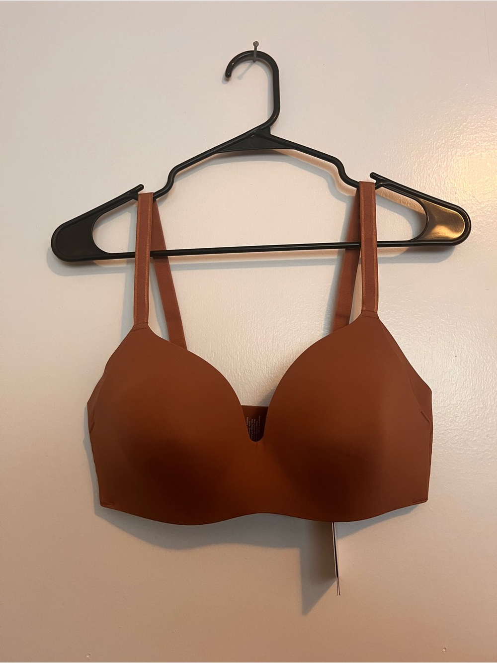 knix Wireless T-Shirt Bra in Chestnut